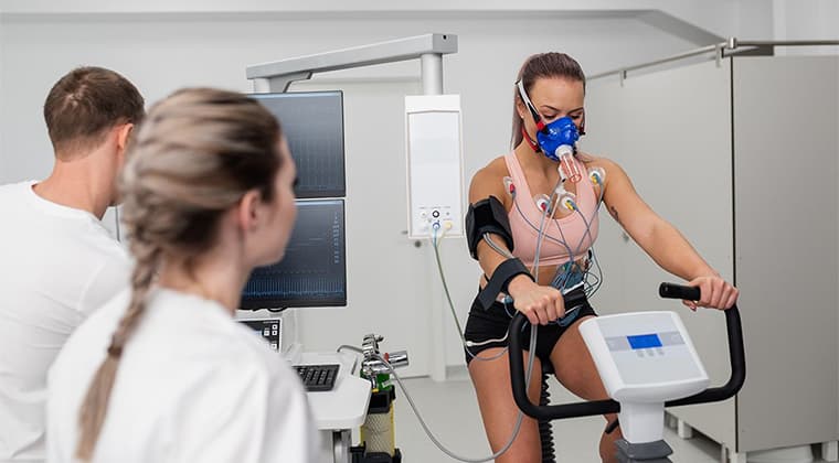 Prueba de ejercicio cardiopulmonar